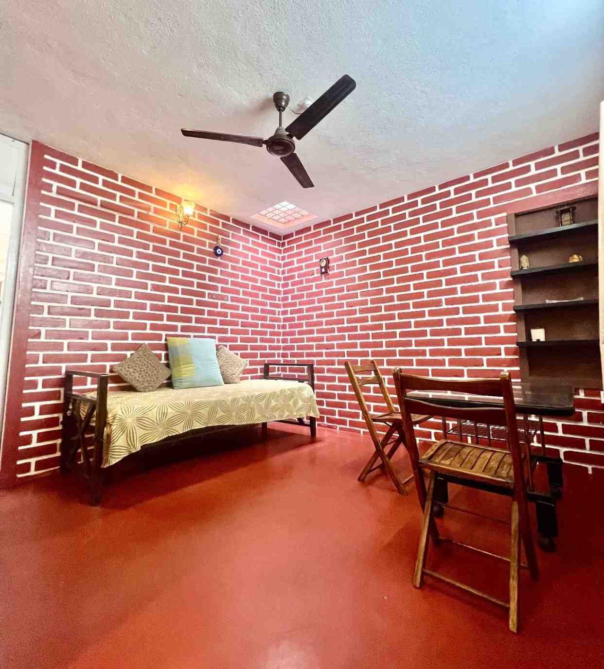 Varma's Brick Home A Cozy Retreat In Manipal, Udupi